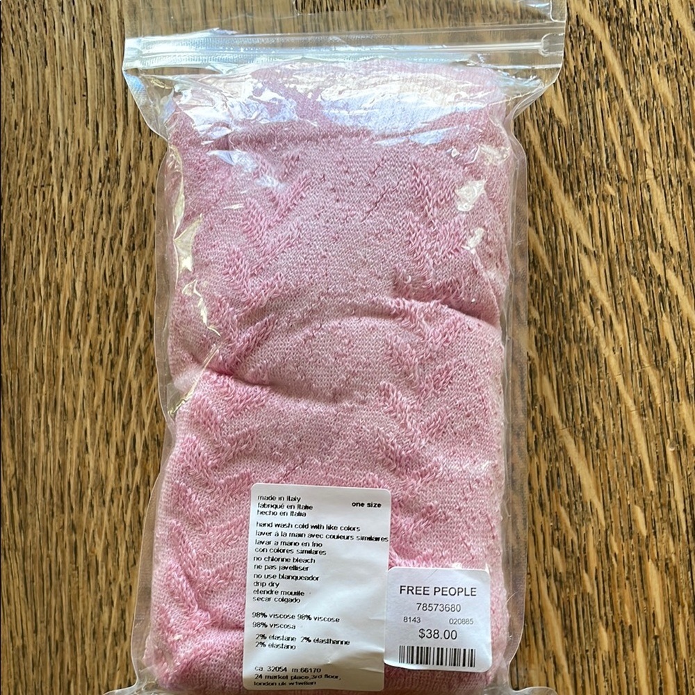 Free People Pink Tights